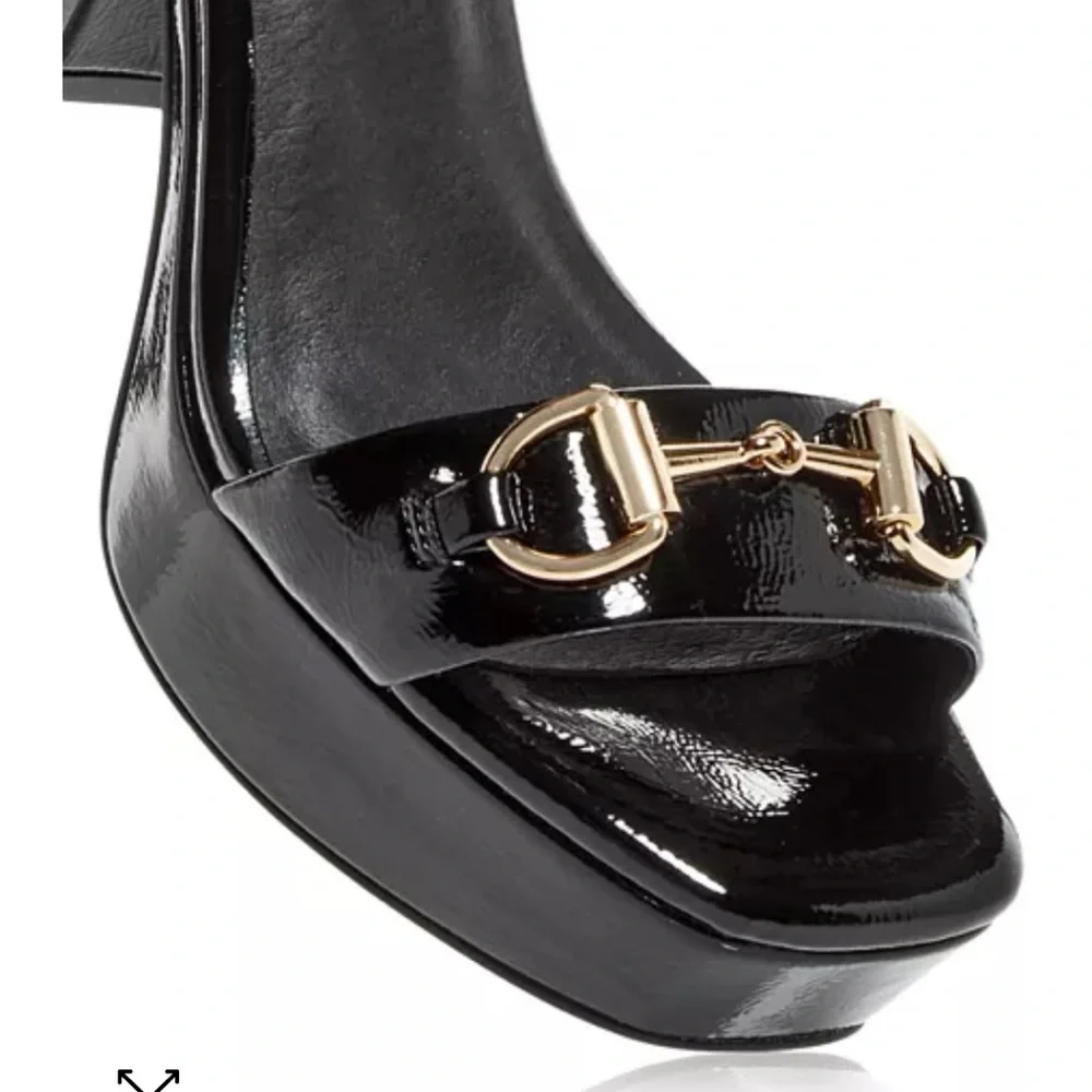 Jeffrey Campbell Jeffrey Women's Clever Platform High Block Heel Sandals